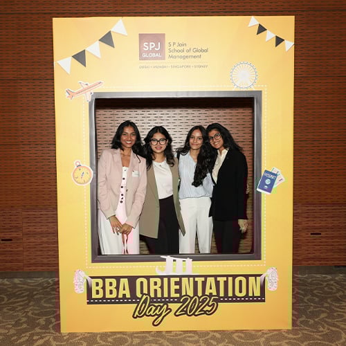 SP Jain Global welcomes 2025 Class at global undergraduate orientation ceremonies school highlight