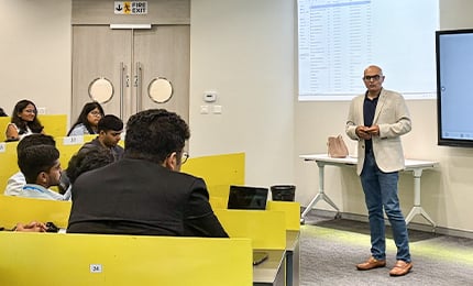 Guest speaker session – Insights in relationship management & wealth advisory from National Head of HDFC Wealth