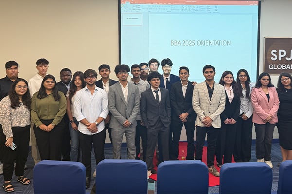 SP Jain Global welcomes 2025 Class at global undergraduate orientation ceremonies inside image 1