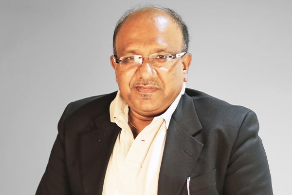 Dr. Abhijit Dasgupta, Assistant Professor and Director of the Bachelor of Data Science program, during an interview