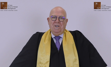 Watch the SP Jain Virtual Graduation | February 2021 | MGB, GMBA, EMBA and DBA Cohorts