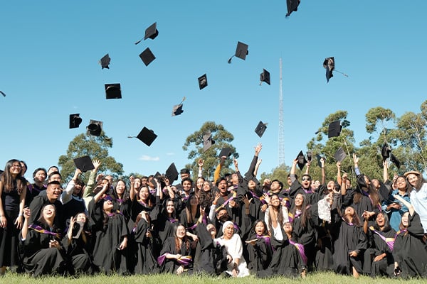 SP Jain’s BBA students from the Class of 2021 