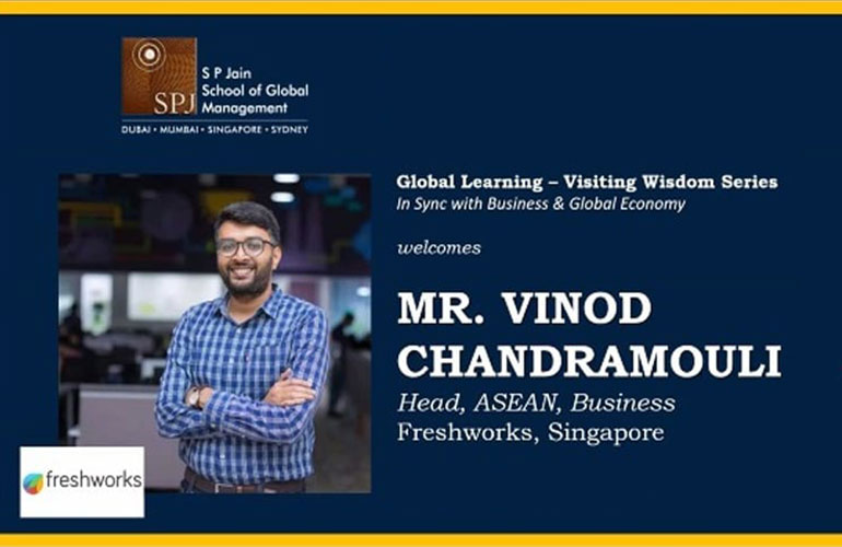 Business and Global Economy – Visiting Wisdom with Vinod Chandramouli