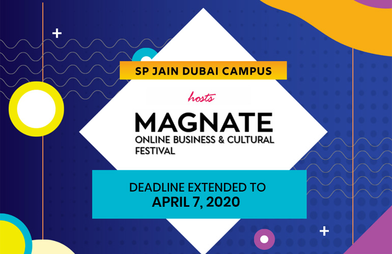 Participate in Magnate – SP Jain’s Online Inter University Business & Cultural Festival
