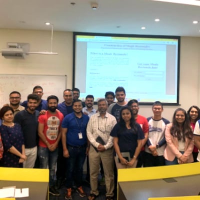 Visiting Wisdom: Dr. Ashish Das holds a guest lecture for Bachelor of Data Science students