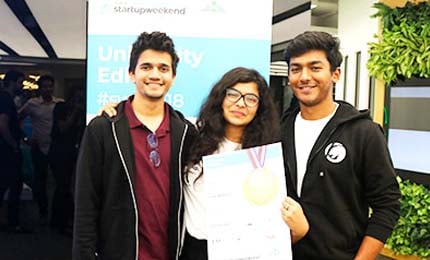 BBA Jaguars ace Startup Weekend: University Edition at the Dubai Future Accelerators