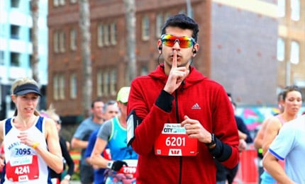 How running helped Abhay Teotia (MGB’19) take on the challenges of an MBA