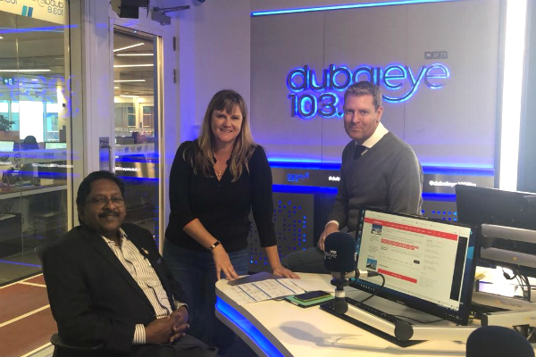 Prof. Christopher Abraham shares his views on Dubai Eye 103.8